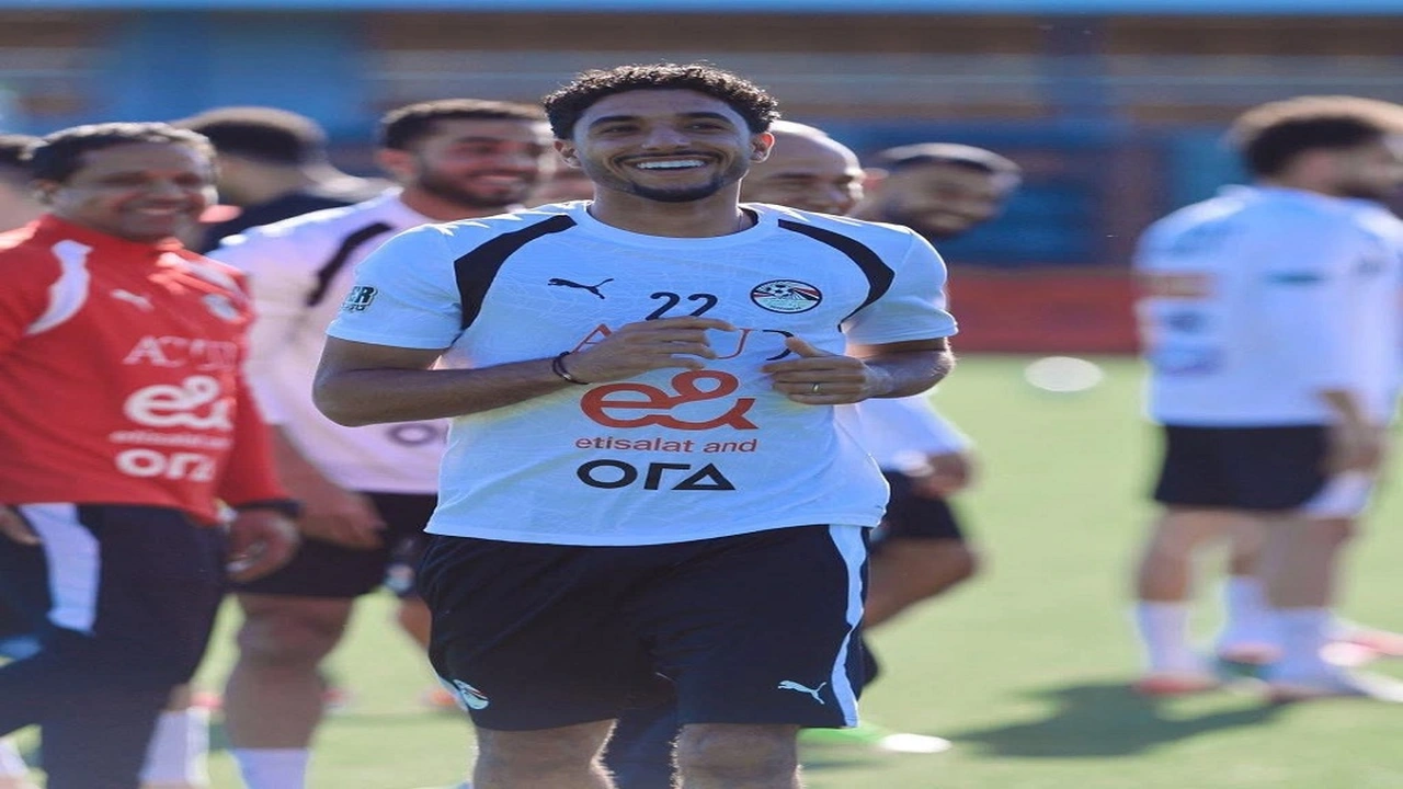 منتخب مصر يشارك في احتفال عقد قران عمر مرموش